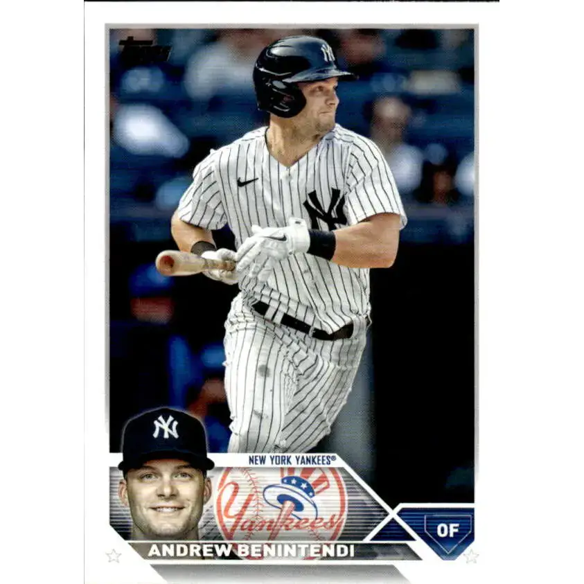 2023 Topps #197 Andrew Benintendi NM-MT New York Yankees Baseball Card - Baseball Card Single