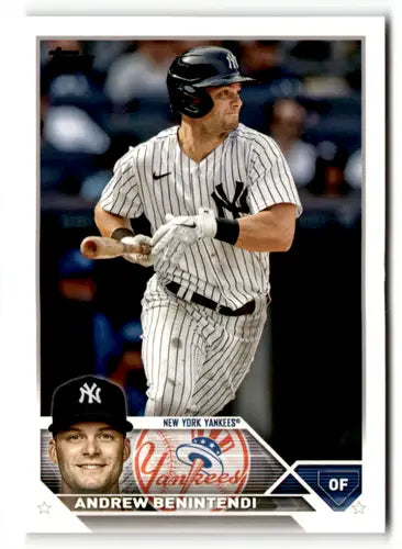 2023 Topps #197 Andrew Benintendi NM Near Mint Yankees ID:49538 - Baseball Card Single