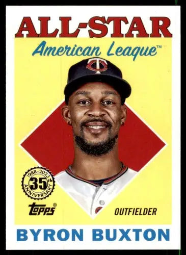 2023 Topps 1988 All-Star Baseball #88AS-45 Byron Buxton NM-MT Twins ID:55392 - Baseball Card Single