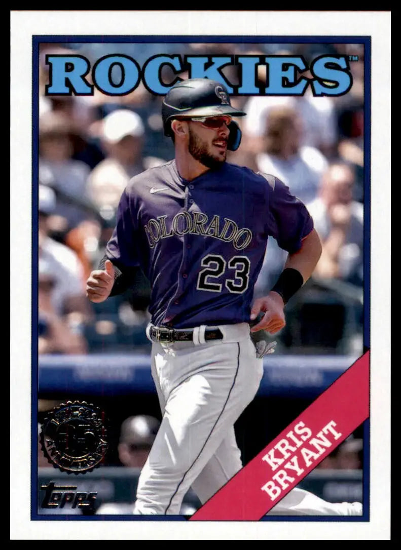 2023 Topps - 1988 Topps Baseball 35th Anniversary (Series One) Complete Your Set - T88-32 Kris Bryant - Baseball Card