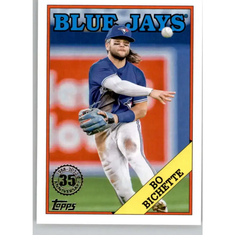 2023 Topps 1988 Baseball #T88-30 Bo Bichette NM-MT Toronto Blue Jays Baseball Card - Baseball Card Single