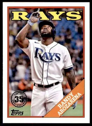 2023 Topps 1988 Baseball Randy Arozarena card with original gloss T88-31 Rays ID 76456