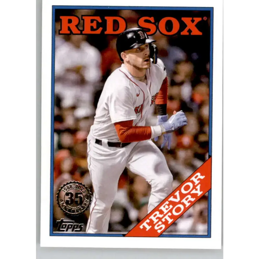 2023 Topps 1988 Baseball #T88-35 Trevor Story NM-MT Boston Red Sox Baseball Card - Baseball Card Single