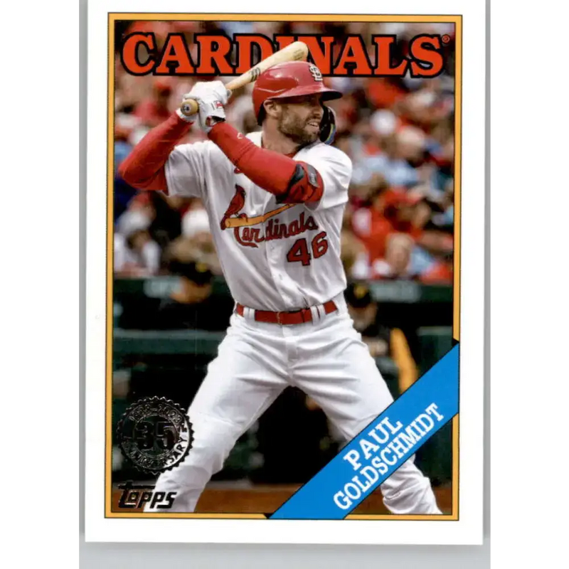 2023 Topps 1988 Baseball #T88-41 Paul Goldschmidt NM-MT St. Louis Cardinals Baseball Card - Baseball Card Single