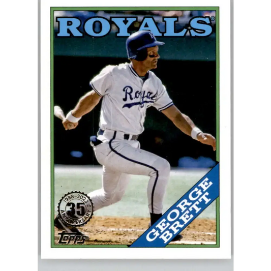 2023 Topps 1988 Baseball #T88-7 George Brett NM-MT Kansas City Royals Baseball Card - Baseball Card Single
