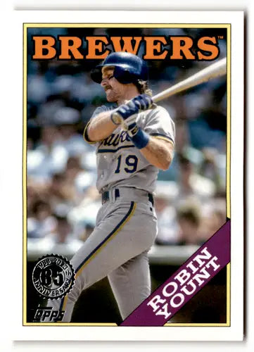 2023 Topps 1988 Baseball #T88-78 Robin Yount NM-MT Brewers ID:49454 - Baseball Card Single