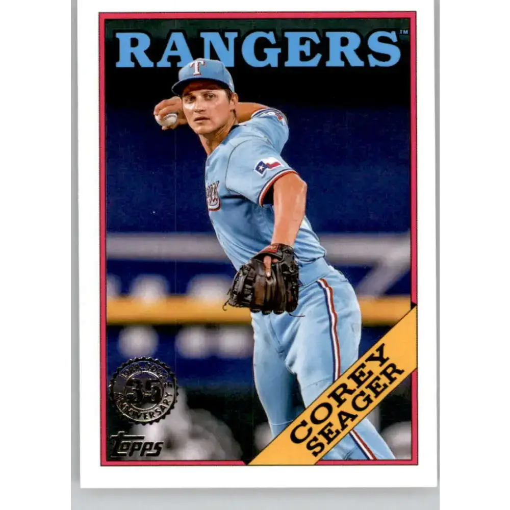 2023 Topps 1988 Baseball #T88-83 Corey Seager NM-MT Texas Rangers Baseball Card - Baseball Card Single