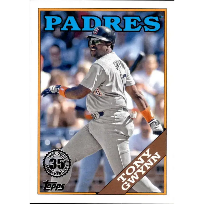 2023 Topps 1988 Baseball #T88-87 Tony Gwynn NM-MT San Diego Padres Baseball Card - Baseball Card Single