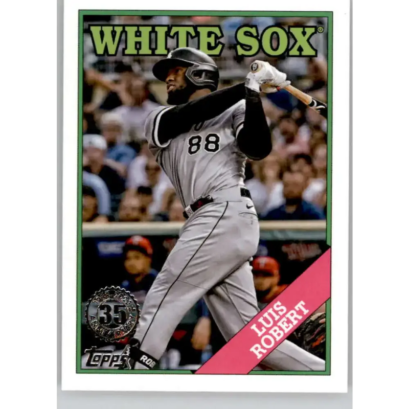 2023 Topps 1988 Baseball #T88-89 Luis Robert NM-MT Chicago White Sox Baseball Card - Baseball Card Single