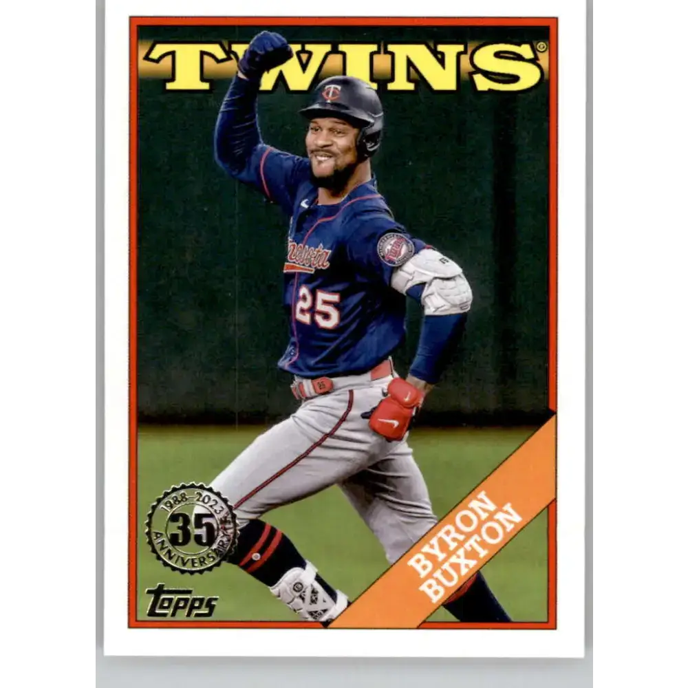 2023 Topps 1988 Baseball #T88-99 Byron Buxton NM-MT Minnesota Twins Baseball Card - Baseball Card Single