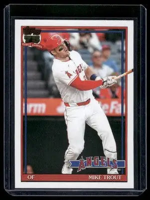 2023 Topps 1991 Design Mike Trout #T91-1 Baseball - Baseball Card Single