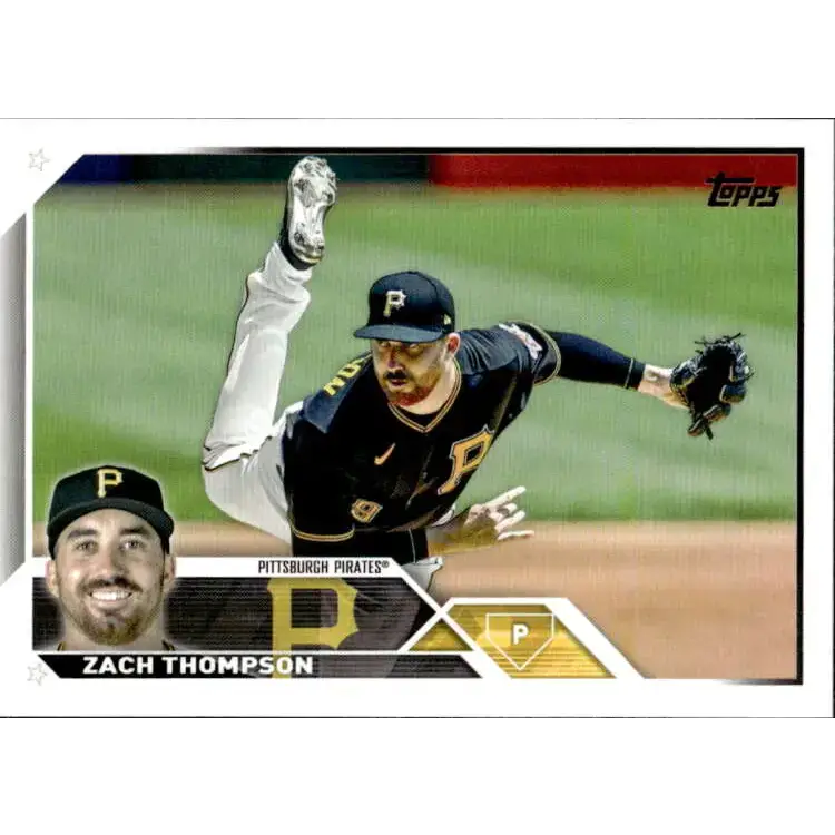 2023 Topps #2 Zach Thompson NM-MT Pittsburgh Pirates Baseball Card - Baseball Card Single