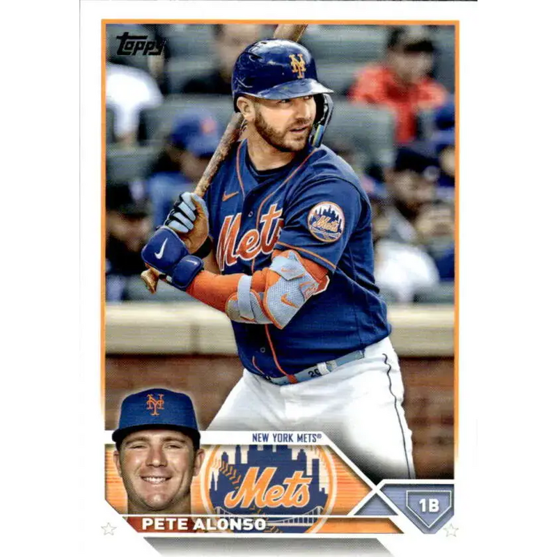 2023 Topps #20 Pete Alonso NM-MT New York Mets Baseball Card - Baseball Card Single