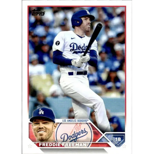 2023 Topps #200 Freddie Freeman NM-MT Los Angeles Dodgers Baseball Card - Baseball Card Single