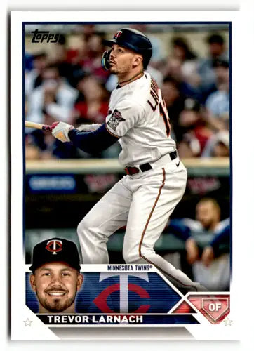 2023 Topps Trevor Larnach Baseball Card with original gloss Twins ID 49996
