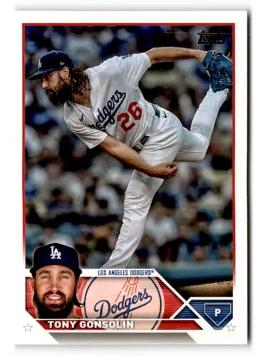 2023 Topps #202 Tony Gonsolin NM-MT Dodgers ID:49491 - Baseball Card Single