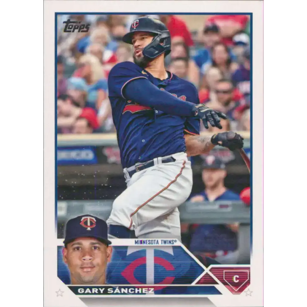2023 Topps #203 Gary Sanchez NM-MT Minnesota Twins Baseball Card - Baseball Card Single