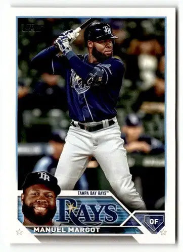 2023 Topps #204 Manuel Margot NM ID:50642 - Baseball Card Single