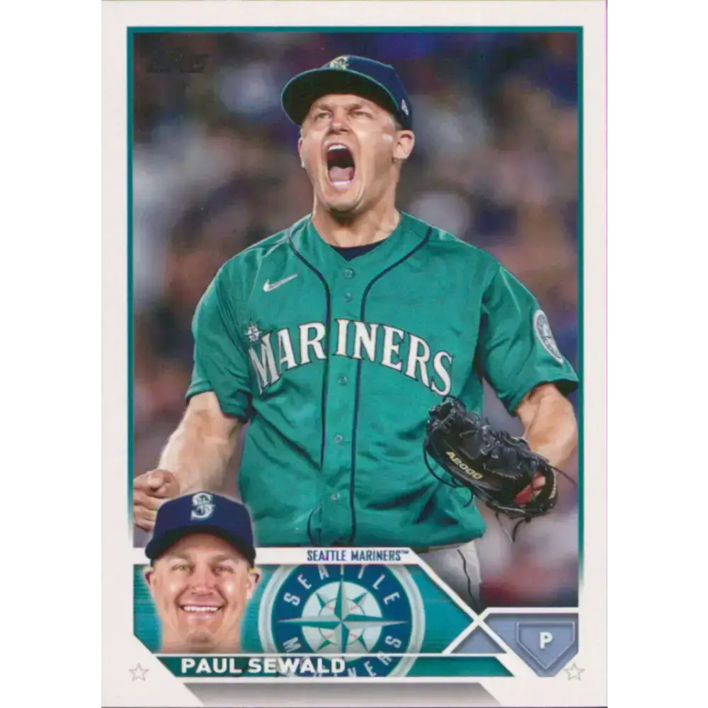 2023 Topps #207 Paul Sewald NM-MT Seattle Mariners Baseball Card - Baseball Card Single