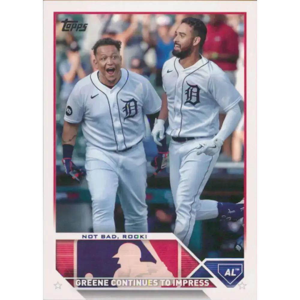 2023 Topps #210 Riley Greene NM-MT Detroit Tigers Baseball Card - Baseball Card Single