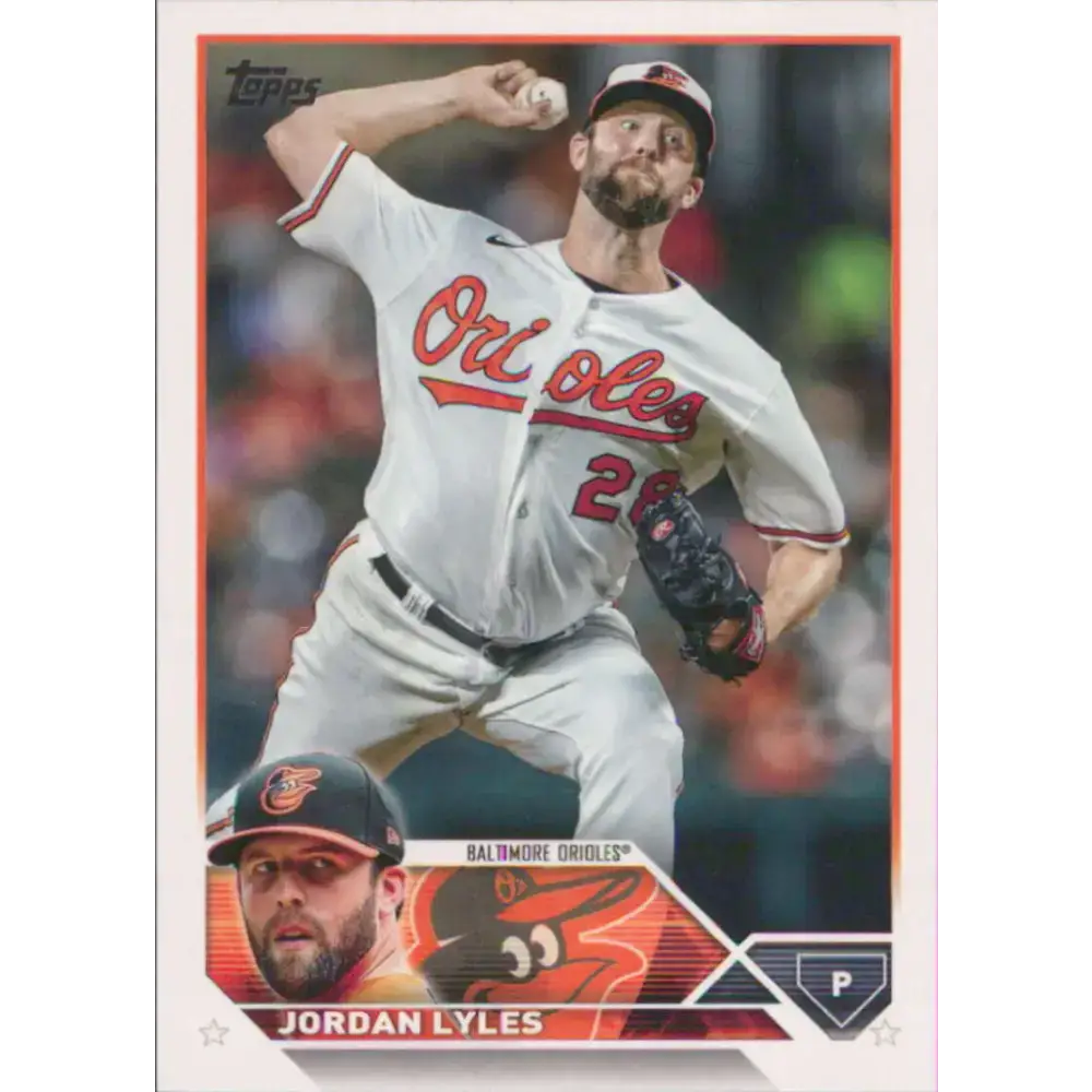 2023 Topps #212 Jordan Lyles NM-MT Baltimore Orioles Baseball Card - Baseball Card Single
