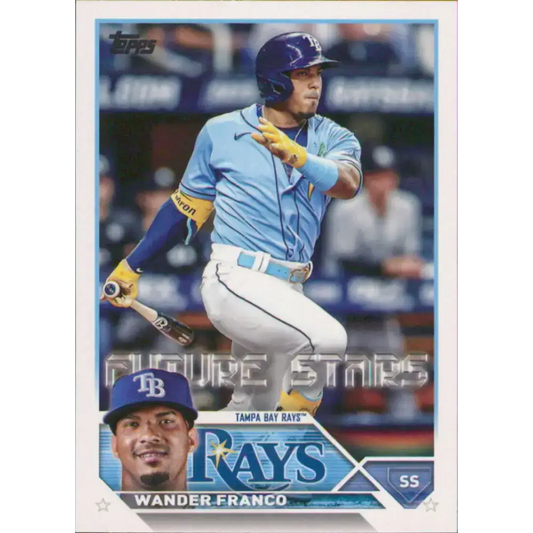 2023 Topps #215 Wander Franco NM-MT Tampa Bay Rays Baseball Card - Baseball Card Single