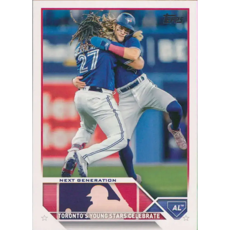 2023 Topps #216 Vladimir Guerrero Jr. NM-MT Toronto Blue Jays Baseball Card - Baseball Card Single