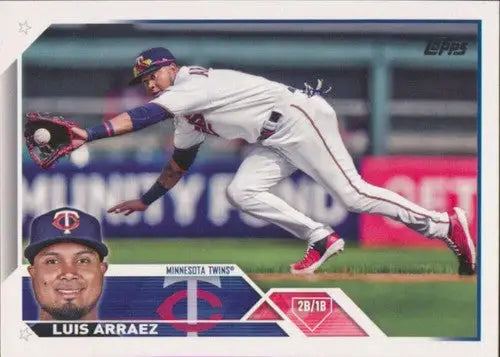 2023 Topps #217 Luis Arraez NM-MT Twins ID:58022 - Baseball Card Single