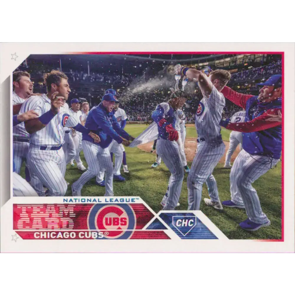 2023 Topps #220 Chicago Cubs NM-MT Team Card Baseball Card - Baseball Card Single