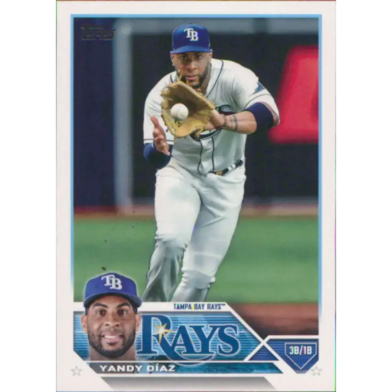 2023 Topps #227 Yandy Diaz NM-MT Tampa Bay Rays Baseball Card - Baseball Card Single