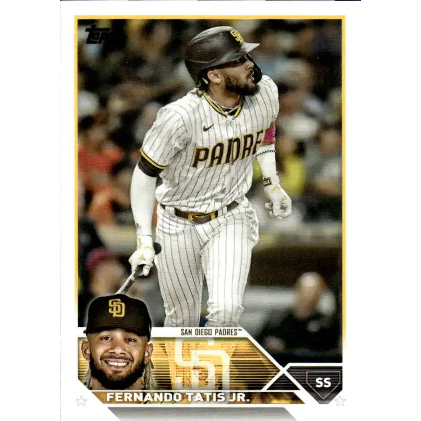 2023 Topps #23 Fernando Tatis Jr. NM-MT San Diego Padres Baseball Card - Baseball Card Single