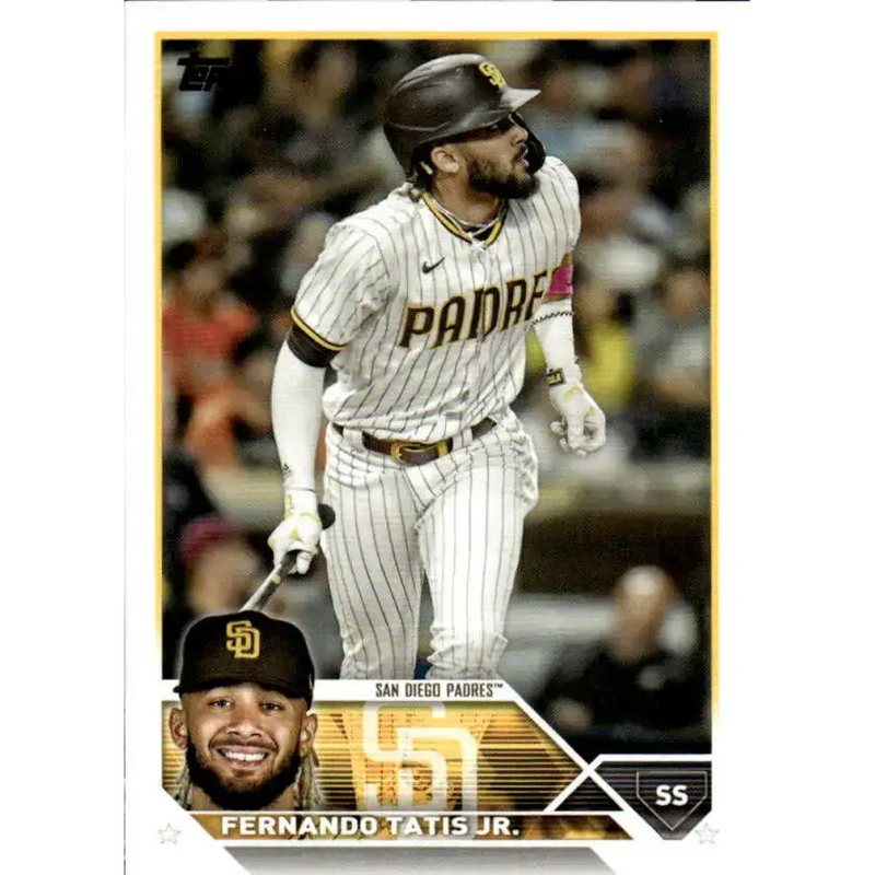 2023 Topps #23 Fernando Tatis Jr. NM-MT San Diego Padres Baseball Card - Baseball Card Single