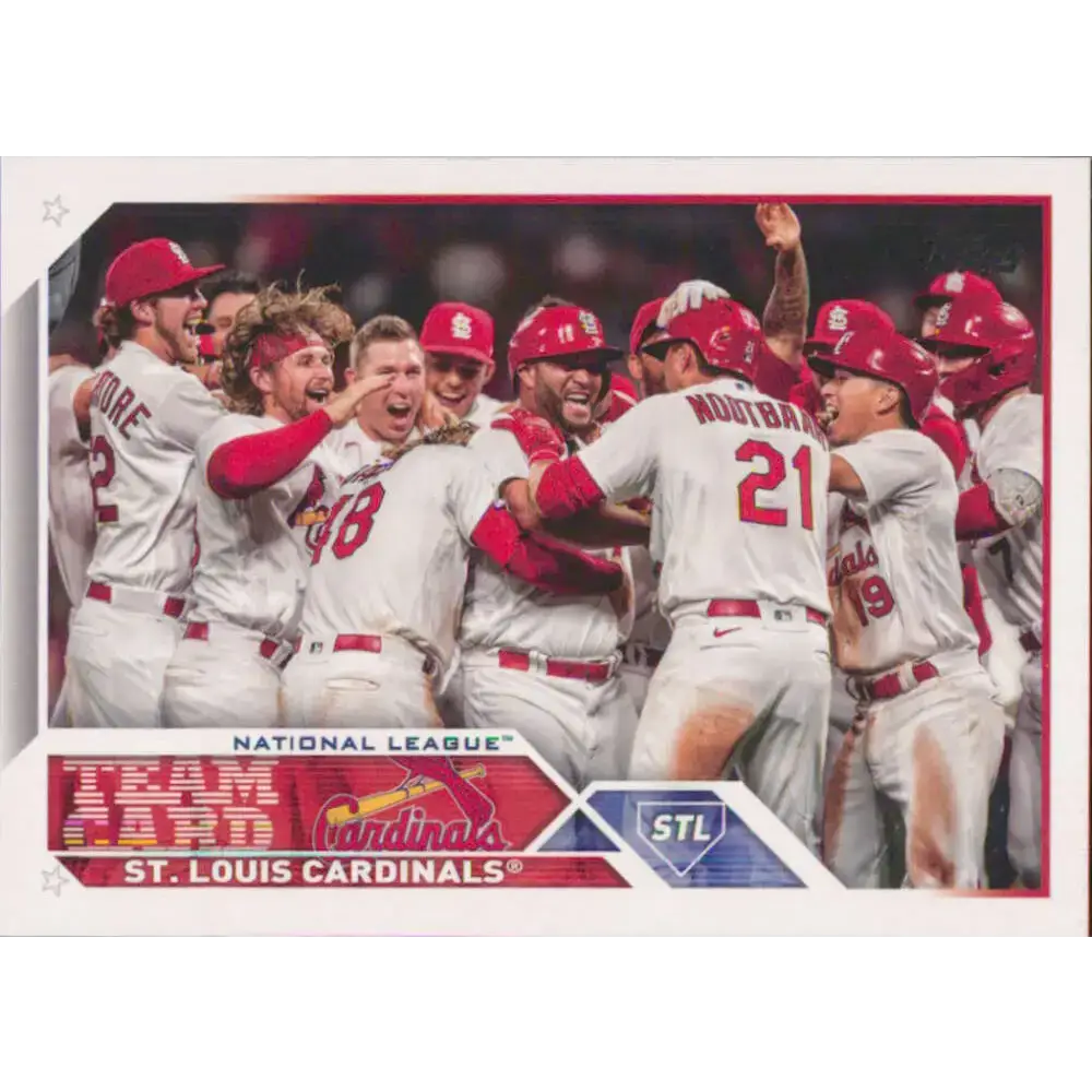 2023 Topps #234 St. Louis Cardinals NM-MT Team Card Baseball Card - Baseball Card Single