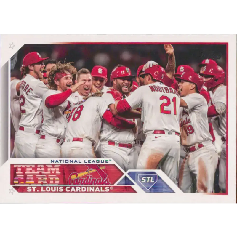 2023 Topps #234 St. Louis Cardinals NM-MT Team Card Baseball Card - Baseball Card Single