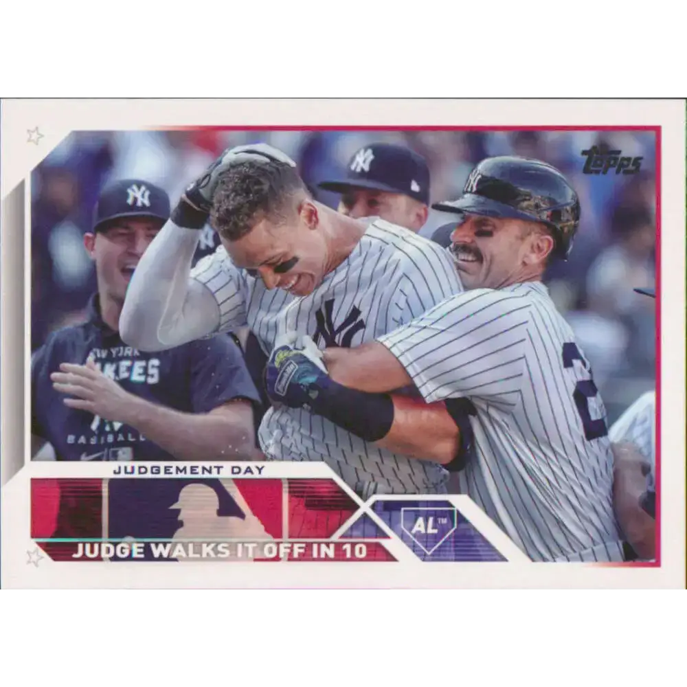 2023 Topps #245 Aaron Judge NM-MT New York Yankees Baseball Card