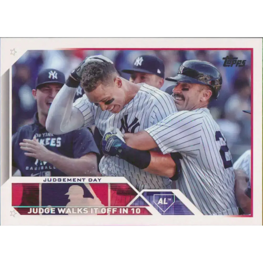2023 Topps #245 Aaron Judge NM-MT New York Yankees Baseball Card