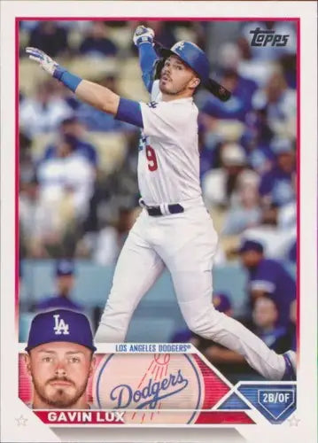 2023 Topps #247 Gavin Lux NM-MT Dodgers ID:50281 - Baseball Card Single