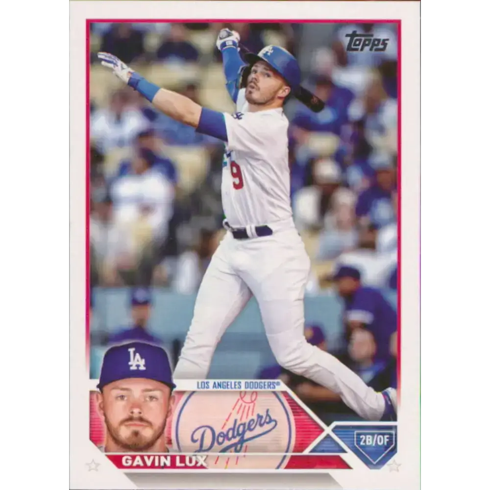 2023 Topps #247 Gavin Lux NM-MT Los Angeles Dodgers Baseball Card - Baseball Card Single