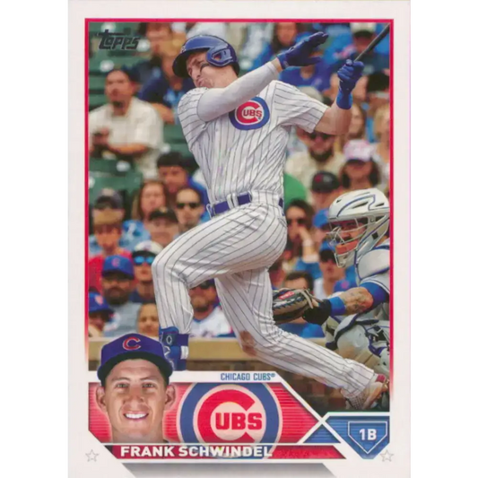 2023 Topps #249 Frank Schwindel NM-MT Chicago Cubs Baseball Card - Baseball Card Single