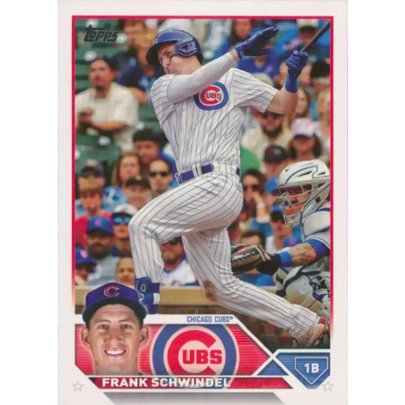 2023 Topps #249 Frank Schwindel NM-MT Chicago Cubs Baseball Card - Baseball Card Single