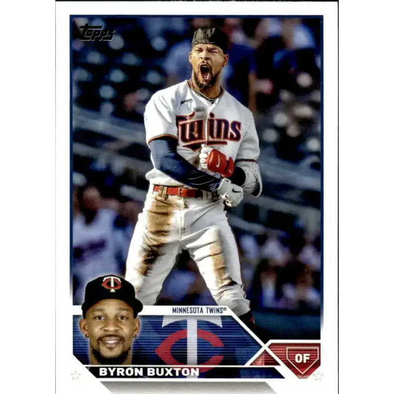 2023 Topps #25 Byron Buxton NM-MT Minnesota Twins Baseball Card - Baseball Card Single
