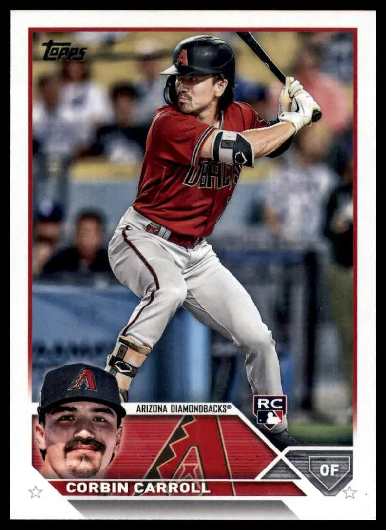 2023 Topps #251-500 Complete Your Set You Pick Choose Baseball MLB Near Mint - 401 Corbin Carroll RC - Baseball Card