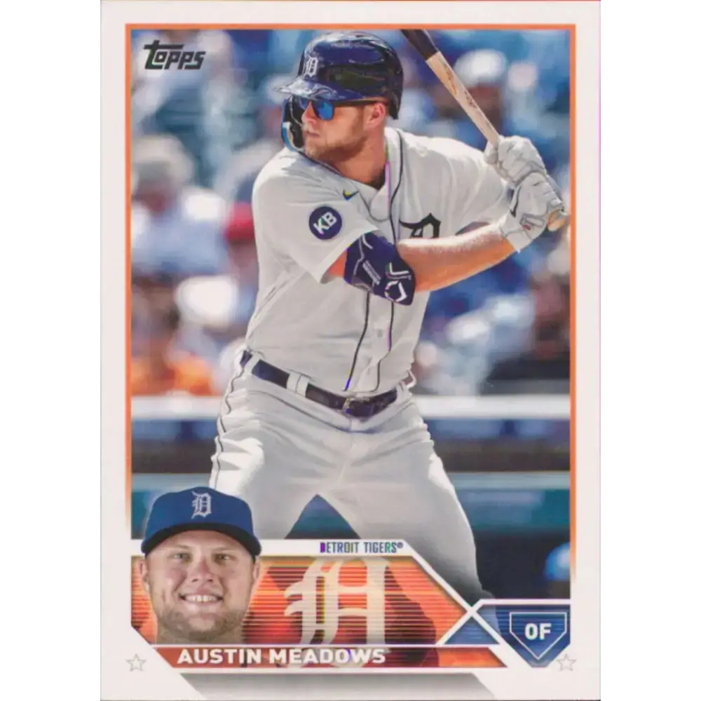 2023 Topps #252 Austin Meadows NM-MT Detroit Tigers Baseball Card - Baseball Card Single