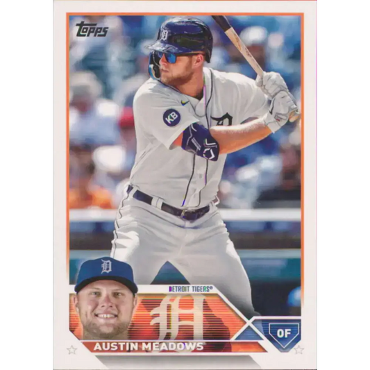 2023 Topps #252 Austin Meadows NM-MT Detroit Tigers Baseball Card - Baseball Card Single