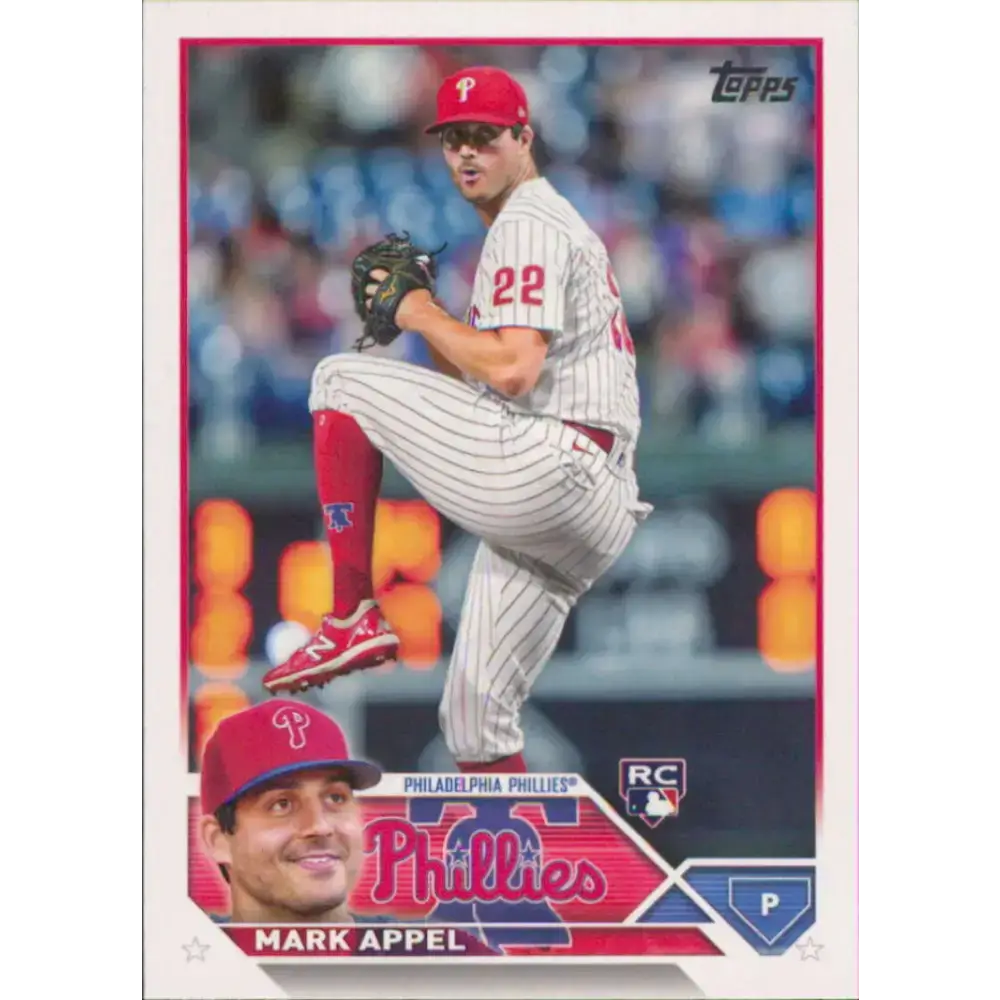 2023 Topps #259 Mark Appel NM-MT RC Rookie Philadelphia Phillies Baseball Card - Baseball Card Single