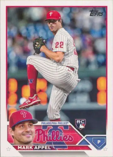 2023 Topps #259 Mark Appel NM-MT RC Rookie Phillies ID:58937 - Baseball Card Single