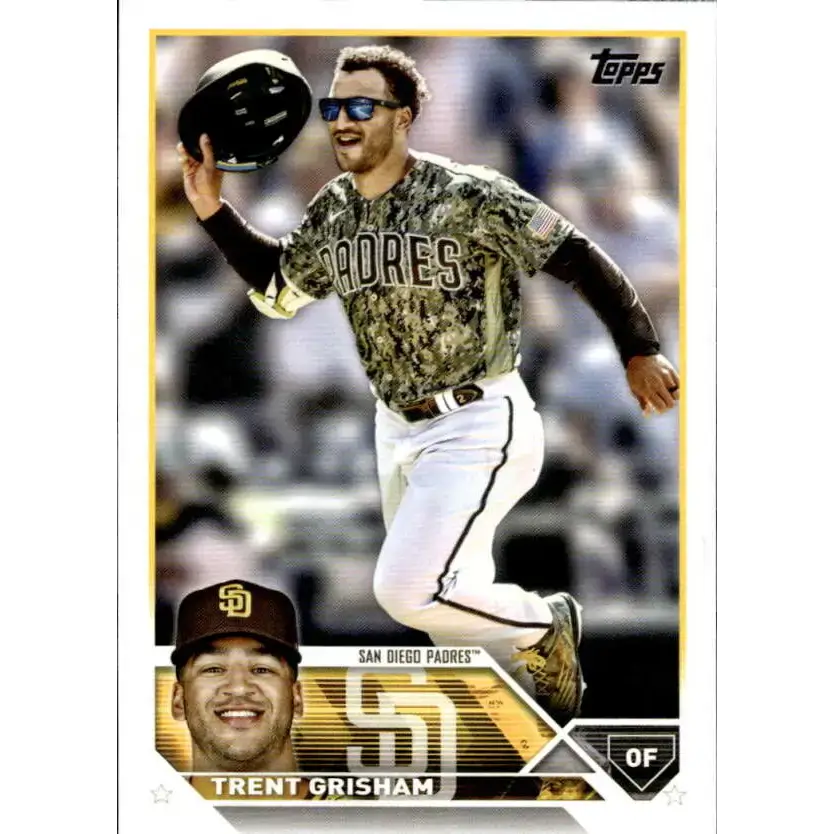 2023 Topps #26 Trent Grisham NM-MT San Diego Padres Baseball Card - Baseball Card Single