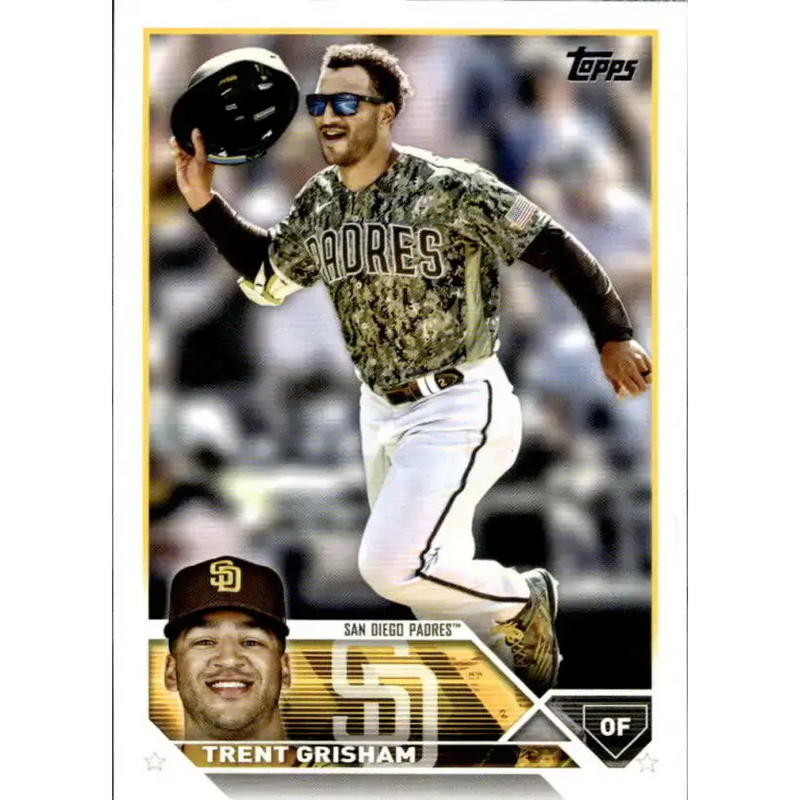 2023 Topps #26 Trent Grisham NM-MT San Diego Padres Baseball Card - Baseball Card Single