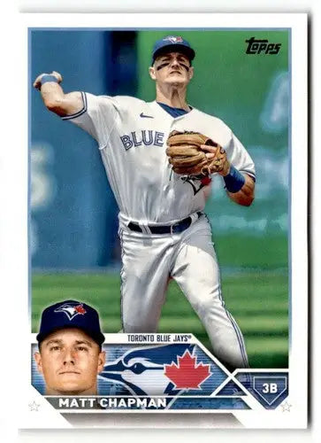 2023 Topps Matt Chapman baseball card with original gloss displayed in product ID 50782
