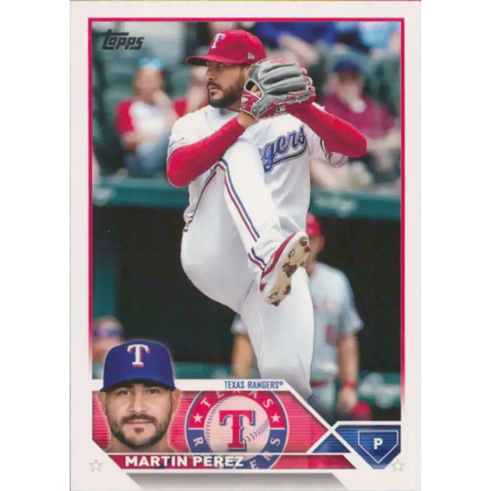 2023 Topps #261 Martin Perez NM-MT Texas Rangers Baseball Card - Baseball Card Single